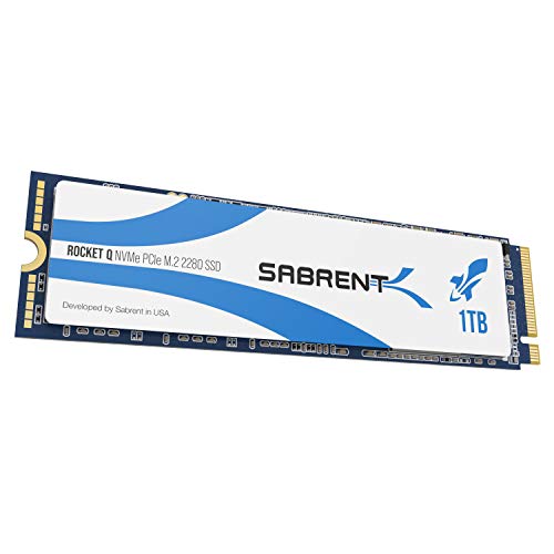 UPC 0840025249578 Sabrent ロケットQ 1TB NVMe PCIe M.2 2280ハイパフォーマンス内蔵SSDドライブ SB-RKTQ-1TB パソコン・周辺機器 画像