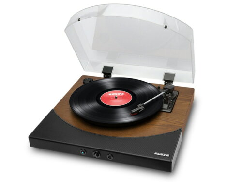 UPC 0842655100267 ION AUDIO PREMIER LP BROWN Bluetooth対応レコードプレーヤー TV・オーディオ・カメラ 画像