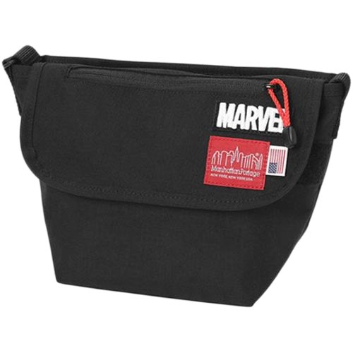 UPC 0843531074092 マンハッタンポーテージ Manhattan Portage メッセンジャーバッグ マーベル コレクション 2020SS Casual Messenger Bag ブラック MP1603MARVEL20SS バッグ・小物・ブランド雑貨 画像