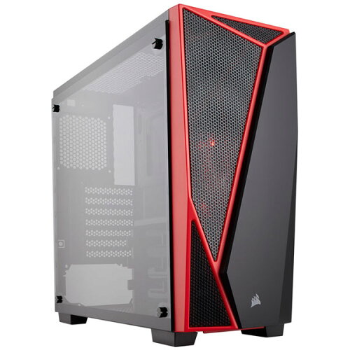 UPC 0843591032308 CC-9011117-WW コルセア ATX、microATX、Mini-ITX 対応PCケース CORSAIR SPEC-04 Tempered Glass CC9011117WW パソコン・周辺機器 画像