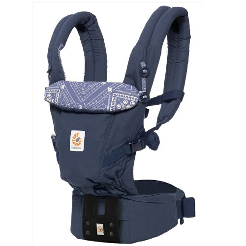 UPC 0845197062529 エルゴベビー Ergobaby CREGBCAPEABANDA EBC3P ADAPT ネイビーバンダナ キッズ・ベビー・マタニティ 画像