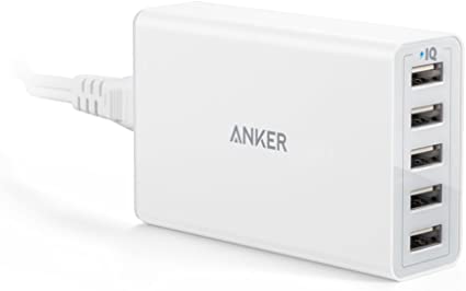 UPC 0848061036060 Anker 5ポート USB急速充電器ハブ ホワイト A2124522 スマートフォン・タブレット 画像