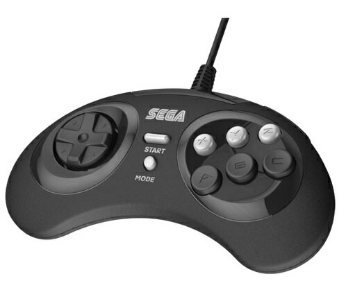 UPC 0849172010239 retro-bit SEGA メガドライブ 8ボタン アーケードUSBパッド RB-SGA-003 テレビゲーム 画像