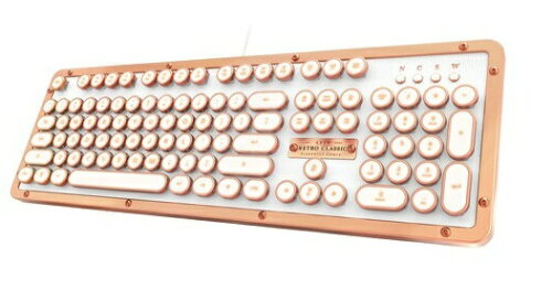 UPC 0854667007199 AZIO RETRO CLASSIC USB キーボード POSH パソコン・周辺機器 画像