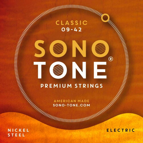 UPC 0857291007030 SONOTONE CLASSIC Nickel Steel 09-42 楽器・音響機器 画像