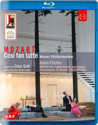 UPC 0880242725349 Mozart モーツァルト / コジ・ファン・トゥッテ 全曲 A．フィッシャー＆ウィーン・フィル、パーション、プティボン、他 2009 ステレオ 日本語字幕付 CD・DVD 画像