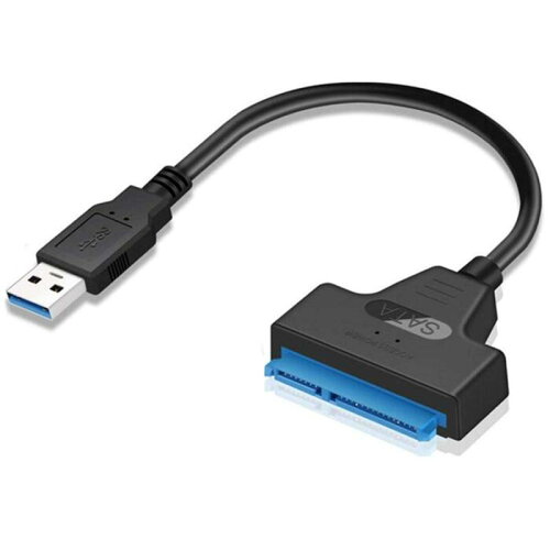 UPC 0881405531050 サムコス SATA USB 3.0 変換アダプター 2.5インチ SSD/HDD用 SATAケーブル 5Gbps 高速 SATA3 コンバーター USB3.0 2TB SSD/HDD 外付け 変換 コネクタ ハードディスク ポータブル パソコン・周辺機器 画像