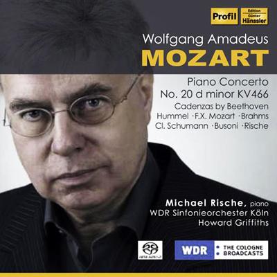 UPC 0881488900651 Mozart モーツァルト / ピアノ協奏曲第20番、カデンツァ集 リシェ、グリフィス＆ケルン放送交響楽団 輸入盤 CD・DVD 画像