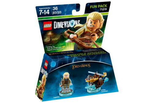 UPC 0883929463985 LEGO Dimensions Fun Pack Legolas The Lord of the Rings レゴ Dimensions ファンパックレゴラス～ロードオブザ・リング おもちゃ 画像