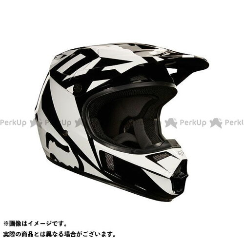 UPC 0884065734076 FOX フォックス オフロードヘルメット MX18 V1ヘルメット RACE レース サイズ：YS 車用品・バイク用品 画像