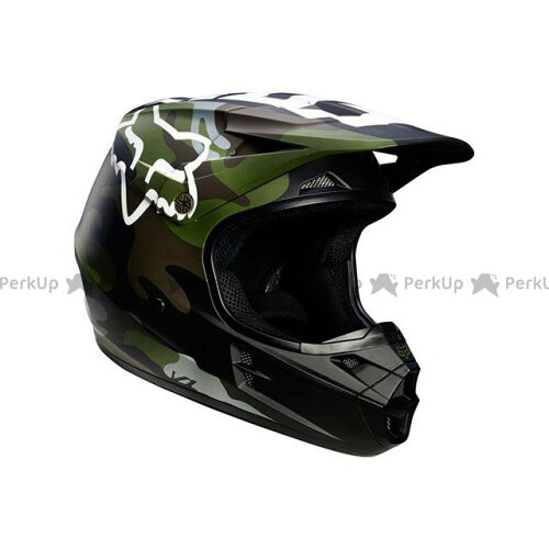 UPC 0884065767364 FOX フォックス オフロードヘルメット MX18 V1ヘルメット CAMO カモ サイズ：M 57-58cm 車用品・バイク用品 画像