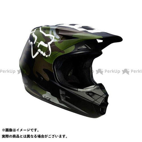 UPC 0884065767388 FOX フォックス オフロードヘルメット MX18 V1ヘルメット CAMO カモ サイズ：XL 61-62cm 車用品・バイク用品 画像