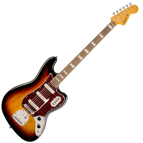 UPC 0885978064823 Squier by Fender スクワイヤー エレキベース Classic Vibe Bass VI 3-Color Sunburst 楽器・音響機器 画像