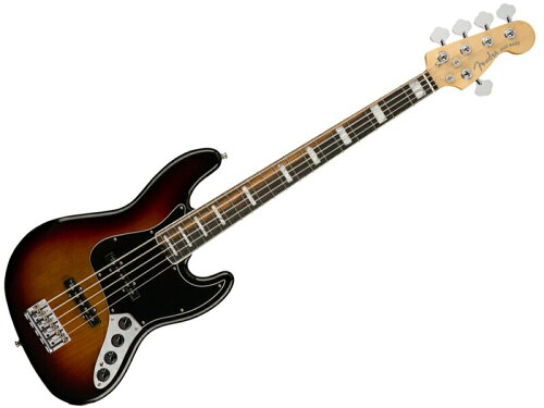 UPC 0885978853168 FENDER / American Elite Jazz Bass V Ebony Fingerboard 3TSB フェンダーS/N US17025664御茶ノ水本店SOUTH 楽器・音響機器 画像