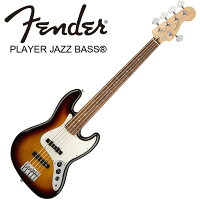 UPC 0885978911288 Fender フェンダー エレキベース Player Jazz Bass V 3 Color Sunburst/Pau Ferro Made In Mexico 楽器・音響機器 画像