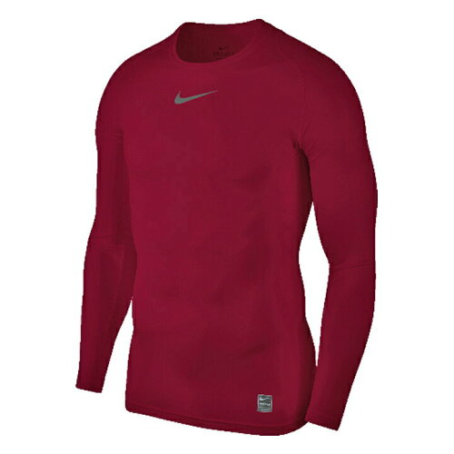 UPC 0887230658870 NIKE PRO コンプレッション メンズ アンダーシャツ クルーネック ワインレッド AO4857-620 スポーツ・アウトドア 画像