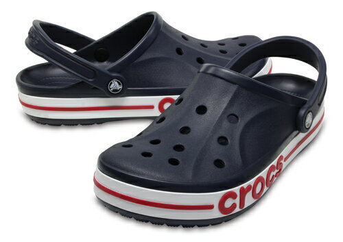 UPC 0887350620603 Crocs メンズ レディース バヤバンド クロッグ ネイビー/ペッパー 靴 画像