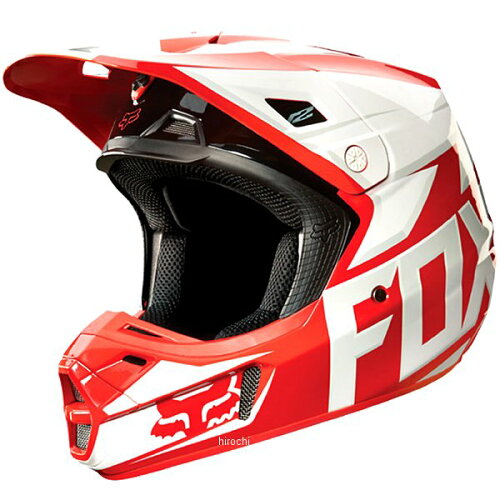 UPC 0887537662617 FOX フォックス オフロードヘルメット V2ヘルメット RACE RED サイズ：M 57-58cm 車用品・バイク用品 画像
