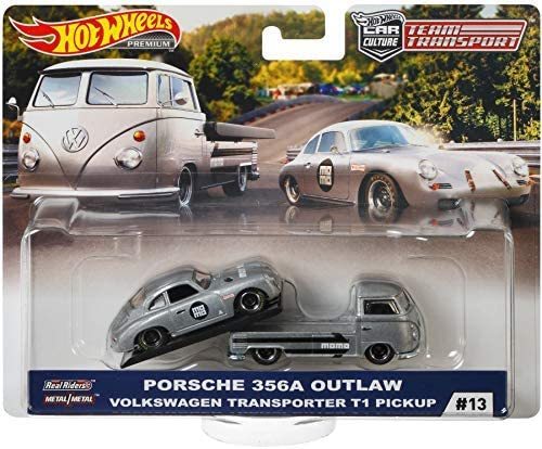 UPC 0887961708776 Hot Wheels 1/64 Porsche 356A Outlaw Volkswagen TransporterT1 Pickup ミニカー おもちゃ 画像