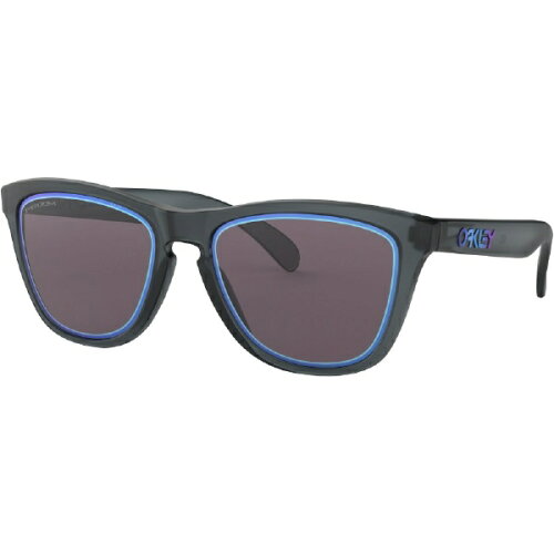 UPC 0888392373106 オークリー　OAKLEY FROGSKINSアジアフィット（マットクリスタルブラック/プリズムグレーサファイアALTイリジウム）OO9245-7954サングラス スポーツ・アウトドア 画像