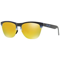 UPC 0888392395122 オークリー　OAKLEY FROGSKINS LITE（ブルーブラックフェードシルバー/24Kイリジウム）OO9374-1763サングラス スポーツ・アウトドア 画像