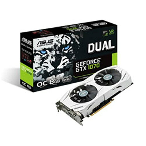 UPC 0889349478714 ASUS グラフィックボード  DUAL-GTX1070-O8G パソコン・周辺機器 画像