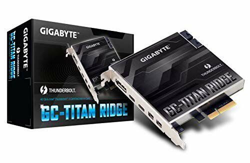 UPC 0889523014547 GIGABYTE マザーボード用 Thunderbolt 3 拡張カード GC-TITAN RIDGE (REV. 1.0) パソコン・周辺機器 画像