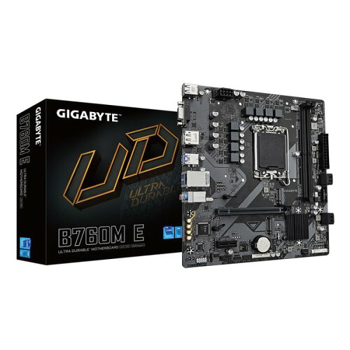 UPC 0889523038659 GIGABYTE B760M E (REV. 1.0) パソコン・周辺機器 画像