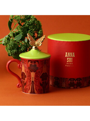 EAN 1101090029458 ANNA SUI フタ付きマグ レースフラワー キッチン用品・食器・調理器具 画像